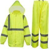 26 Long Sleeve PVC yellow Waterproof Rain Jacket-1000x1000