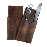 Sleeves for Cutlery (Set of 2) - Bourbon Brown