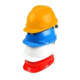 Tolsen Safety Helmet (Yellow_Blue_White_Red) 45191 - WHITE