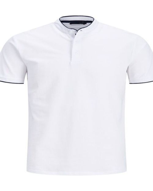 Polo Shirt Mandarin Collar